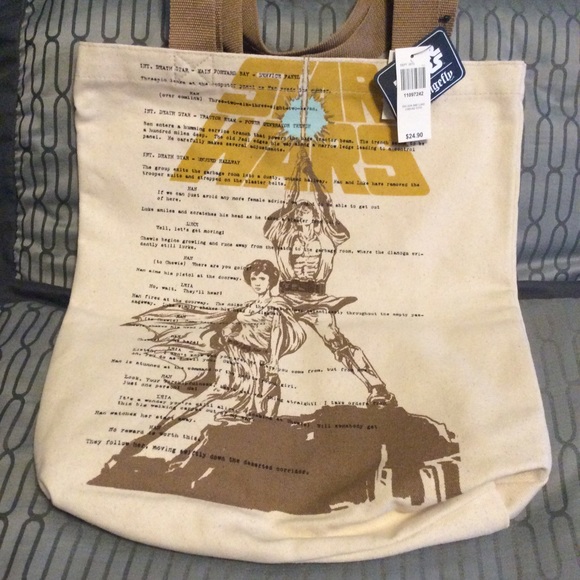 🌑✨ Star Wars canvas tote bag ✨🌑 - Picture 1 of 1